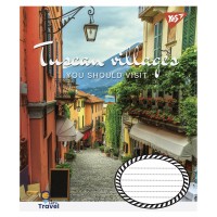 Тетрадь уч. "YES" 48л.# /766010/ "Tuscan villages" (10/200)