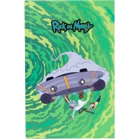 Блокнот А6/80 "Kite" /RM22-199-1/ тв. обкл., #, "Rick and Morty" (1/10)