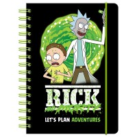 Щоденник-планувальник шкільний "Kite" /RM23-438/ Rick and Morty на спіралі, тверда обкл. (1/10/20)