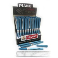 Ручка масляна "PIANO" PT-263 Синя (50)