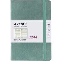 Щоденник "Axent" 2024 Partner Soft Nuba /8817-24-48-A/ 145*210, сіро лазурний (65678) (1/12/24)