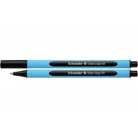 Ручка масляна "SCHNEIDER" /S152201/ "SLIDER EDGE" (XB-товста) 1,2мм, чорна (10/100)