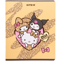 Зошит уч. "Kite" 48арк.# /HK23-259/ софт тач + УФ лак, Hello Kitty (10/200)
