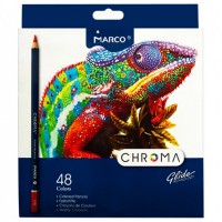Олівці кольорові "Marco CHROMA" 48 кол. /8010-48CB/ картон (3/30)