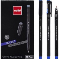 Ручка масляна "Cello" /CL-M6/ "CARBONIX" 0,7мм синя 50 шт в упак (50/2000)