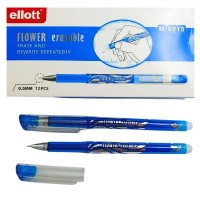 Ручка гелева "Пиши-стирай "Ellott" /CL- 8015-12/ 0,5мм синя (12/144)