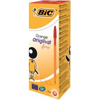 Ручка кулькова "BIC" Orange /1199110112/ червона (20/100/1000)