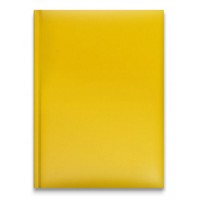 Щоденник A5 ДАТ.2024 "Аркуш" /1В2829/ «Light» білий блок, =, 352стор. жовтий (1/10)