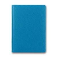Щоденник ЗВ-62Т н/дат "Cambric" блакитний 144 арк. == крем папір 128х203 (1/14)