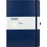 Книга записна "Axent" /8303-02-A/ Partner Grand, 210*295/100арк, крап, синя (1/9)