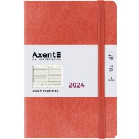 Щоденник "Axent" 2024 Partner Soft Nuba /8817-24-57-A/ 145*210, терракотовий (65677) (1/12/24)