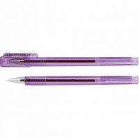 Ручка гелева "ECONOMIX" /Е11913-12/ "PIRAMID", 0,5мм, фіолетова (12/144/1296)