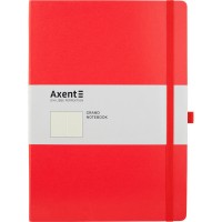Книга записна "Axent" /8303-06-A/ Partner Grand, 210*295/100арк, крап, червона (1/9)