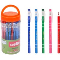 Ручка кулькова/масляна CELLO /CL168L/ синя, в банці (50/1000)