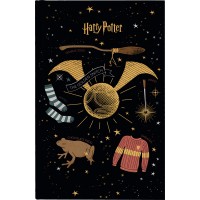 Книга записна А6/80 "Kite" /HP23-199-1/ тверда обкл., # Harry Potter (1/10)