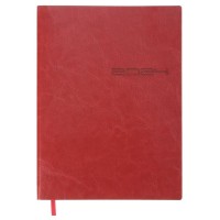 Щоденник "BuroMAX" /BM.2175-05/ ДАТ 2024 IDEAL, A5, червоний, шкірзам (1/20)