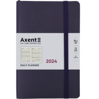 Щоденник "Axent" 2024 Partner Soft Skin /8810-24-02-A/ 145*210, синій (65672) (1/12/24)