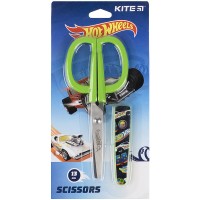 Ножиці дитячі "Kite" /HW21-124/ "Hot Wheels"13см, в футлярі (1/24)