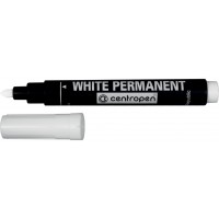 Маркер Centropen 8586 білий перманентний (10)