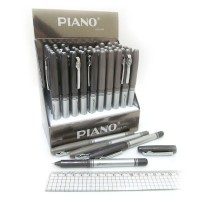 Ручка масляна "PIANO" PT-253 "Classic" синя (50)