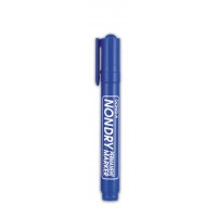 Маркер перманентний DONG-A /871/ синій клиноподібний наконечник 1-5мм (12)