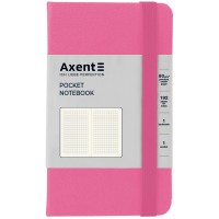 Книга записна "Axent" /8301-10-A/ Partner, 95*140/96арк, кліт, рожева (1/24/48)
