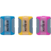 Точилка "Kite" /K21-370/ с контейнером "Soft", микс (24/1440)