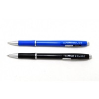 Ручка автомат "ECONOMIX" /Е10113/ 0,5мм, "BOLIDE" синя (40/1600)