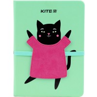 Блокнот В6+/ 96 "Kite" /K22-464-2/ тв. обкл., Green cat (1/18/36)