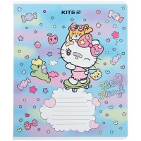 Тетрадь уч. "Kite" 18л.== /HK23-237/ "Hello Kitty" гибр. лак + УФ лак (20/400)