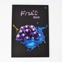 Блокнот A5/40 "4PROFI" /902682/ ЧИСТІ "Frutti note" violet, кол.вн/блок, термокл, мат/лам, 70г