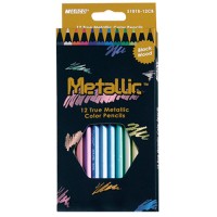 Олівці кольорові "Marco Metallic" /5101В-12СВ/ МЕТАЛІК (12/240)