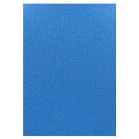 Флексика(фоаміран) "JO" /17FA4-006/ EVA 1,7mm A4 Fluorescent GLITTER "Блакитний" 10шт/уп (1/96)