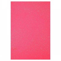 Фетр "JO" "HARD" /HQG170-049 / GLITTER "Яскраво-рожевий" А4 170гр, 1,2мм (10арк/уп) (1/120)