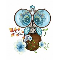 Картина за номерами „Cute Owl“, 35*45см /N00013210/ RS