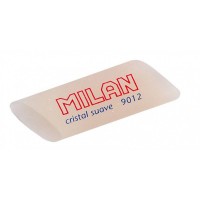 Гумка "MILAN" /9012/ "Cristal suave" овал, скошена, 6,8*2,6*1,1см (12/300)