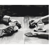 Картина за номерами "Brushme" /BS53858/ "Мова тіла 7" 40*50см