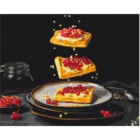 Картина за номерами "Brushme" /BS53814/ "Сніданок в деталях" 40*50см