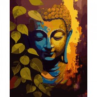Картина за номерами з алмазною мозаїкою "SANTI" /954677/ "Будда", 40*50 см