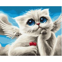 Картина за номерами "Brushme" /BS53664/ "Амурчик" 40*50см