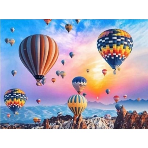Алмазная мозаика "Go to art" /178370/ "Очарованные небом" 40*50см - Kanc Kyiv для вас