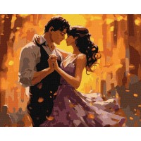 Картина за номерами "Ідейка" /KHO8370/ "Танець закоханих" 40x50см