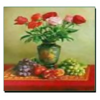 Алмазна мозаїка "JO" /GB70498/ "Квіти та фрукти" рулон, 30*40см