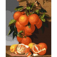 Картина за номерами "Ідейка" /KHO5651/ "Апельсини та лимони" 40х50см