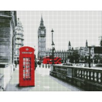 Алмазна мозаїка "Ідейка" /AMO7225/ "Дзвінок із Лондона" 40х50см