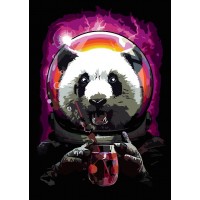 Картина за номерами „Панда космонавт“, 35*45см /N00013218/ RS