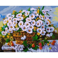 Картина за номерами "Ідейка" /KHO3118/ "Літні квіти" 40*50см