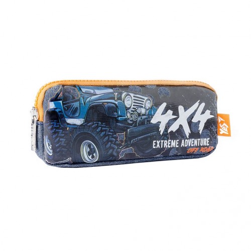 Пенал м`який "Yes" /532934/ TR-19 "Off Road" (1/180) - Канц Київ для вас