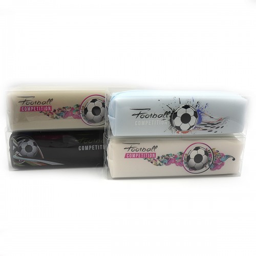 Пенал силікон. "JO" /P802-19/ "Football"1від.20*6*4см (1/12) - Канц Київ для вас