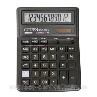 Калькулятор CITIZEN SDC-382, настоарк.12-разр.192*143мм